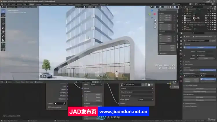 Blender建筑设计工作流程大师级指南视频教程 3D 第6张
