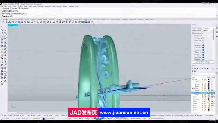 Rhino 3D珠宝CAD设计终极指南视频教程 3D 第8张