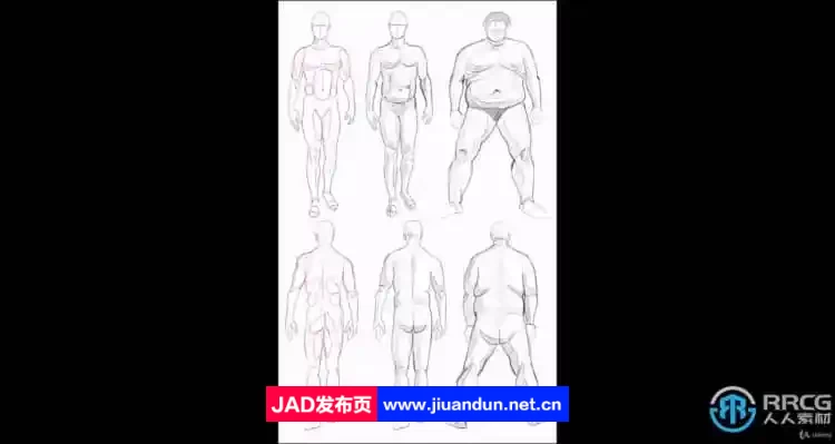 【中文字幕】人体解剖学手脚头脸骨骼肌肉等数字绘画大师级视频教程 CG 第9张