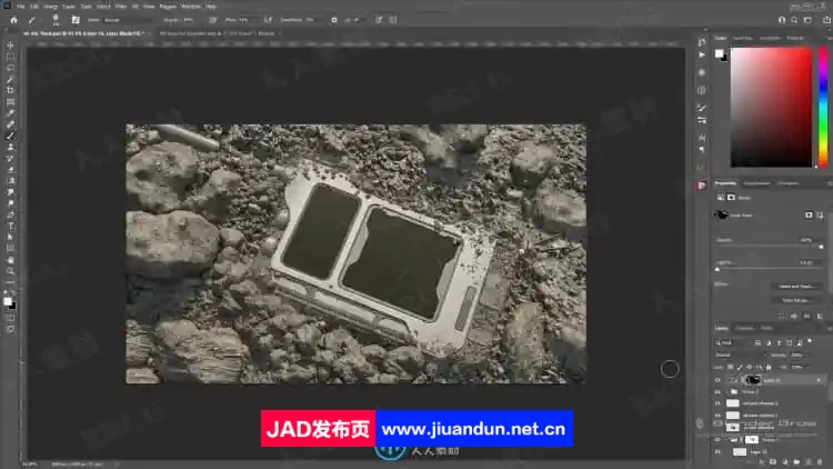 Blender沙石对讲机建模与合成制作视频教程 3D 第3张