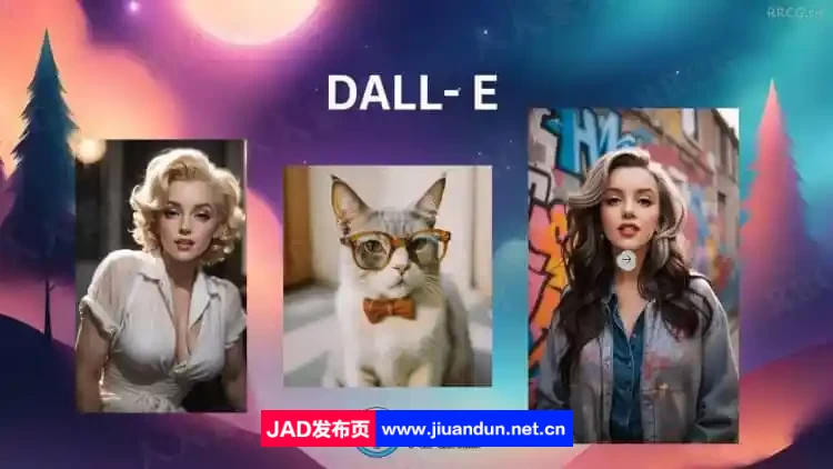 Midjourney DALL-E ChatGPT结合AI艺术创作视频教程 Midjourney 第3张