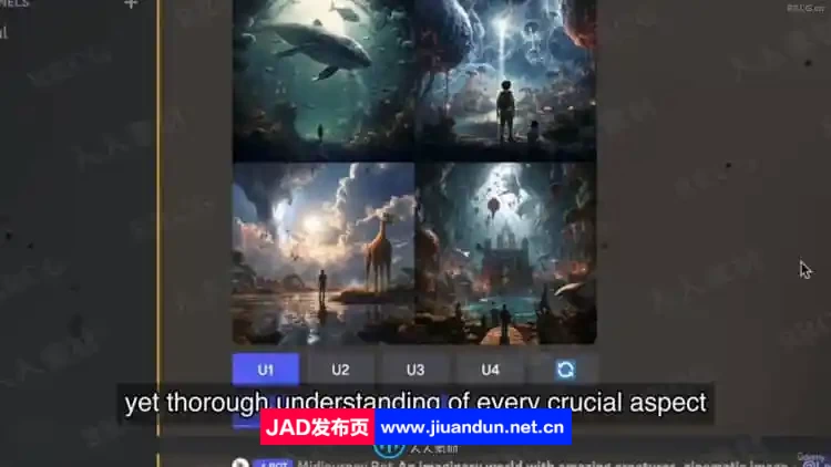 Midjourney快速掌握生成式图像制作视频教程 Midjourney 第2张