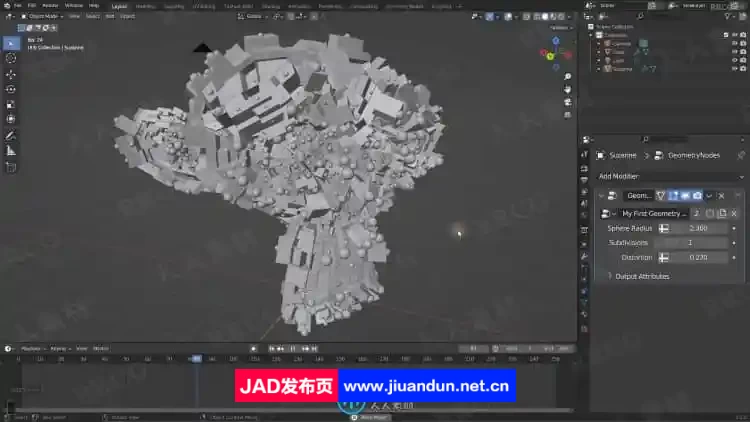 Blender 3D建模与动画初学者入门技术视频教程 3D 第7张