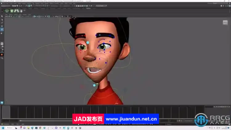【中文字幕】Maya行走循环动画实例制作视频教程 3D 第6张