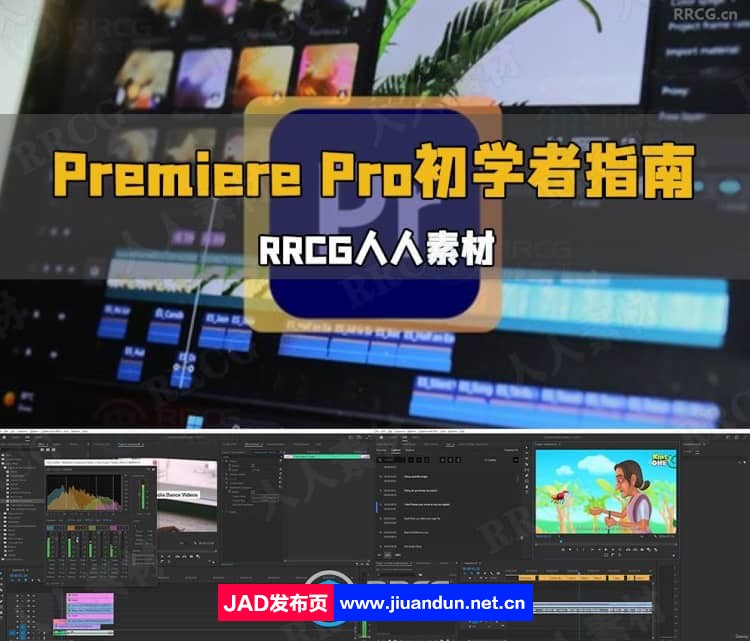 Adobe Premiere Pro视频编辑初学者指南视频教程 PR 第1张
