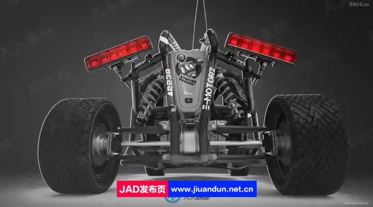 3DCoat超酷车辆概念设计雕刻建模技术视频教程 3D 第12张