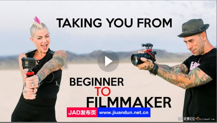 Sandi & Jimi - 未来的电影制作人-电影拍摄及剪辑教程-中英字幕 摄影 第1张