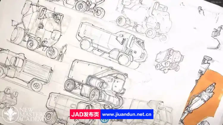 车辆设计和草图绘制大师级训练视频教程 SU 第14张