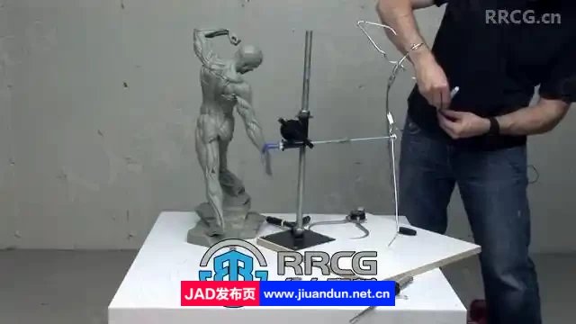 人体躯干肌肉动态解剖粘土雕塑制作视频教程 CG 第3张